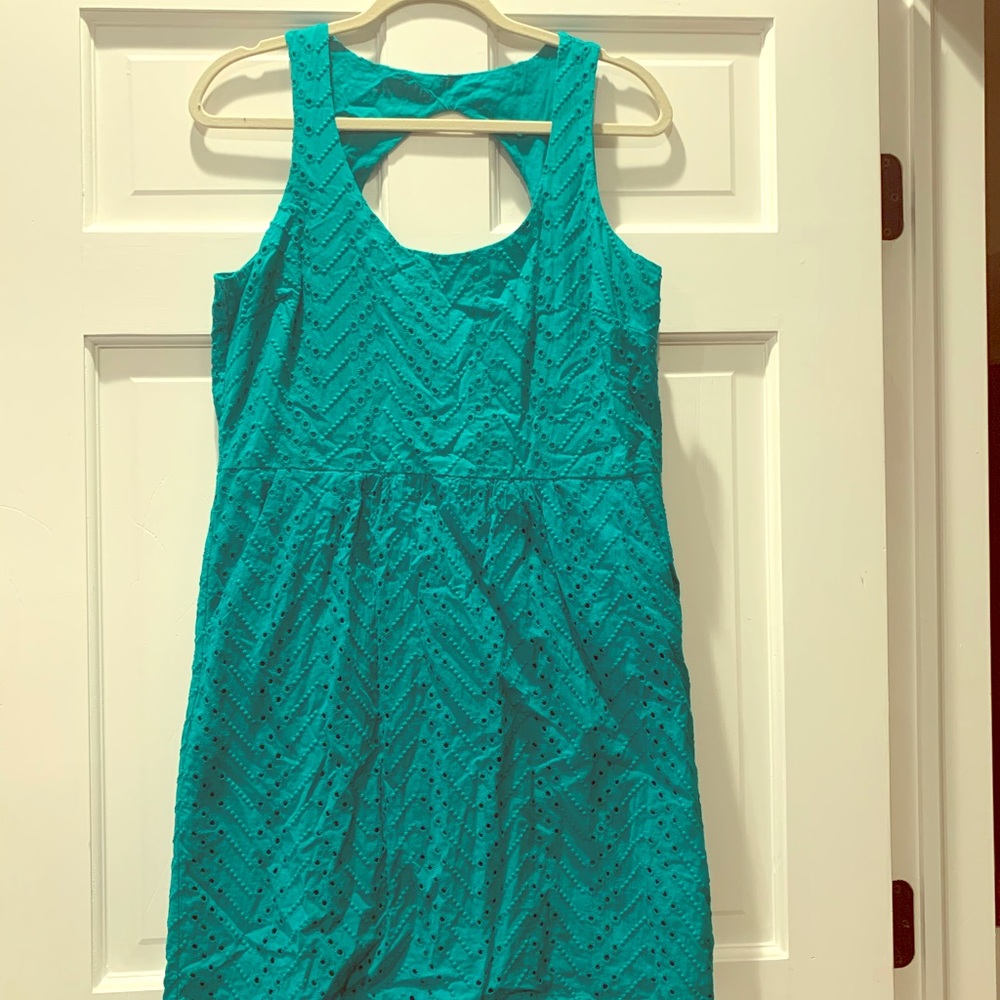 Loft Eyelet Cocktail Dress